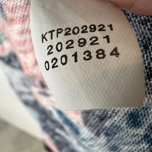 J Jill Blouse Womens Size Small Red, White & Blue Floral 100% Linen Sarasa Top - Picture 14 of 15